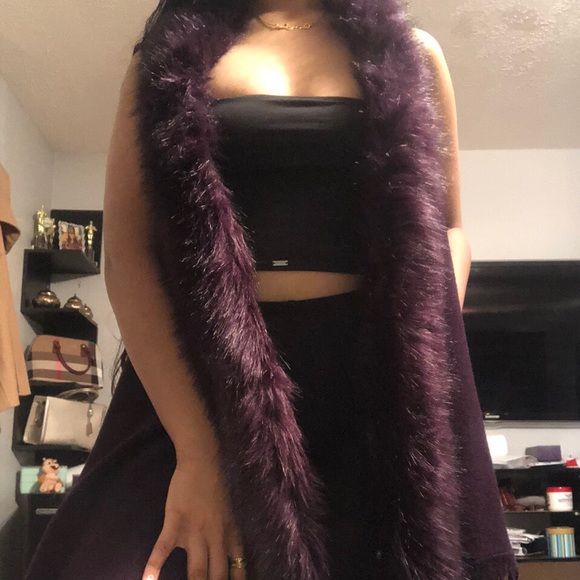 BUNDLE TWO PURPLE CARDIGAN WITH MYSTERY GIFT - Picture 2 of 3